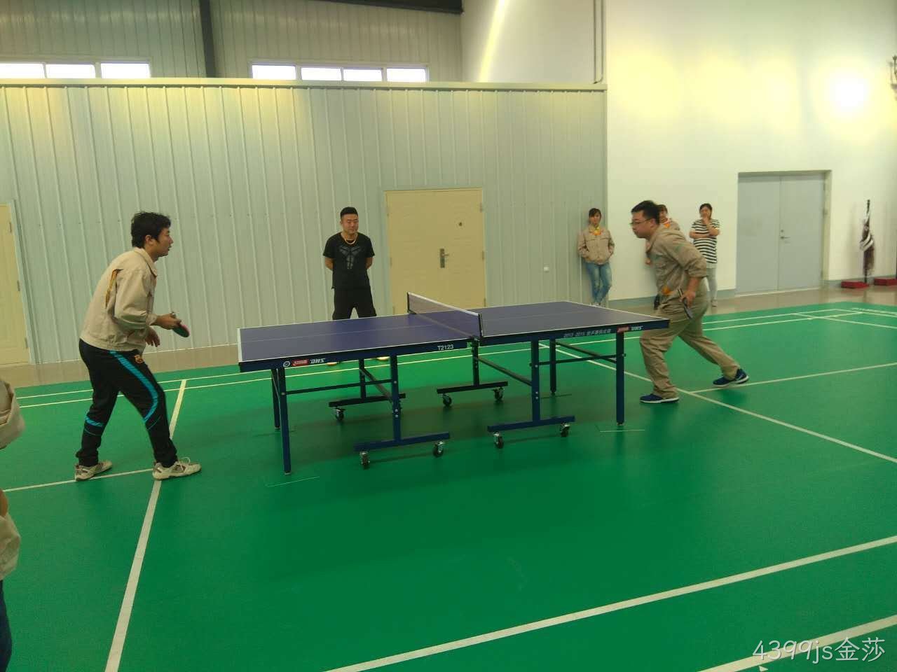 4399js金莎公司羽毛球、乒乓球比赛圆满结束
